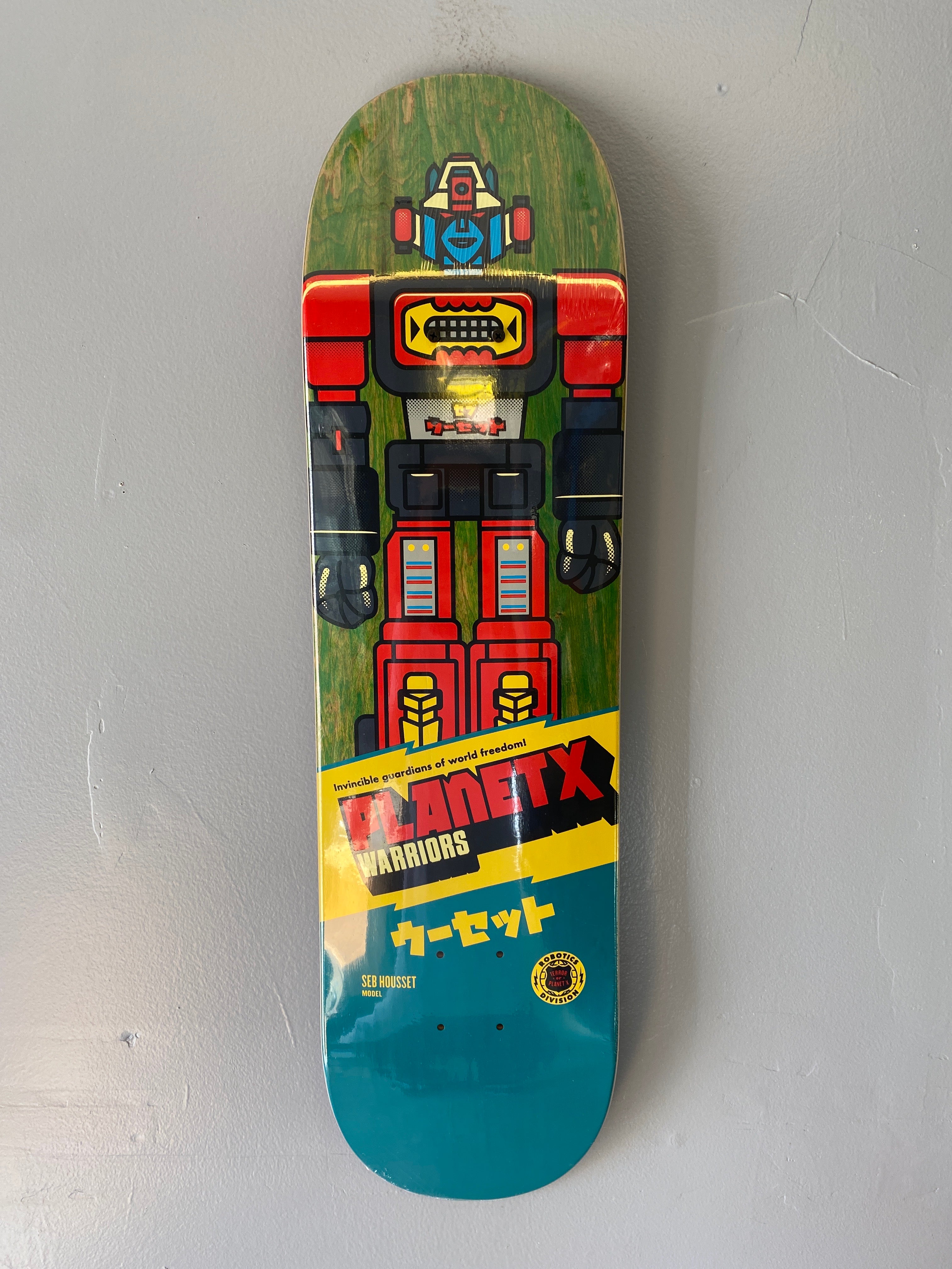 Glutier Villain Flubber Skateboard Deck – Monopatín, 8.5 Zoll, Für Skateboard-Aufbau